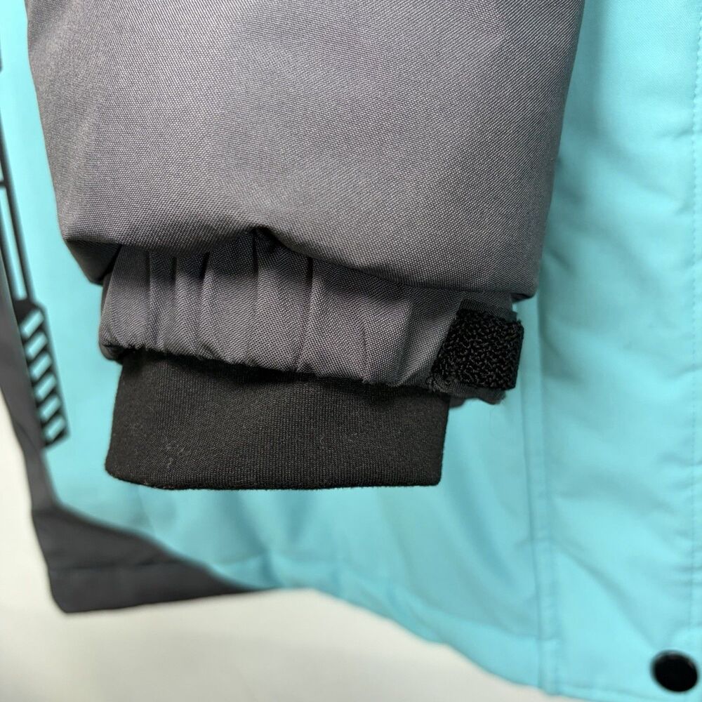 Wantdo Ski Snowboard Jacket Women Large Light Blue Fleece Lined Insulated Hooded - Picture 7 of 16
